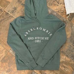 Abercrombie & Fitch green hoodie women’s